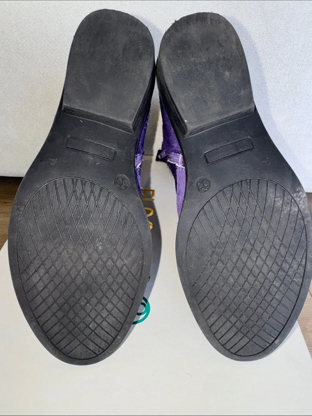 Kids Purple Western Boots
